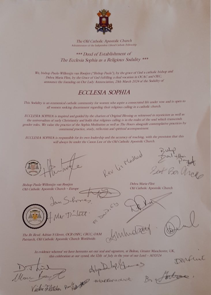 Promulation Promulgation 2024 - Ekklesia SophiaEkklesia Sophia